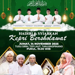 Kepri Bersholawat Akan Hadirkan Habib Syech dan Wafiq Azizah di Tugu Sirih Tanjungpinang