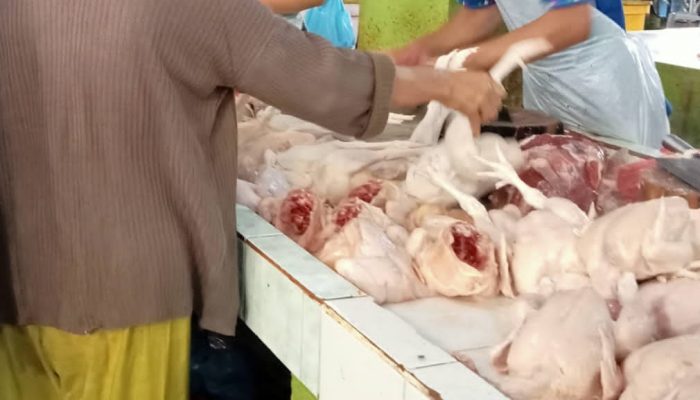 Harga Cabai Merah dan Ayam Potong Melonjak di Pasar Tanjungpinang