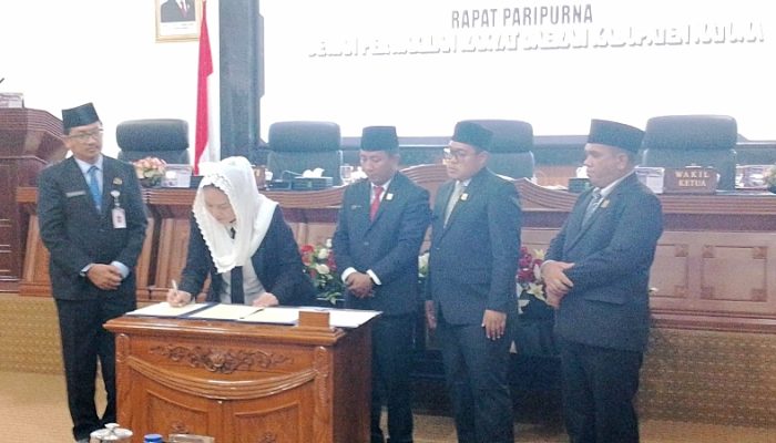 DPRD Natuna Sahkan APBD TA 2026 Senilai Rp1,048 Triliun