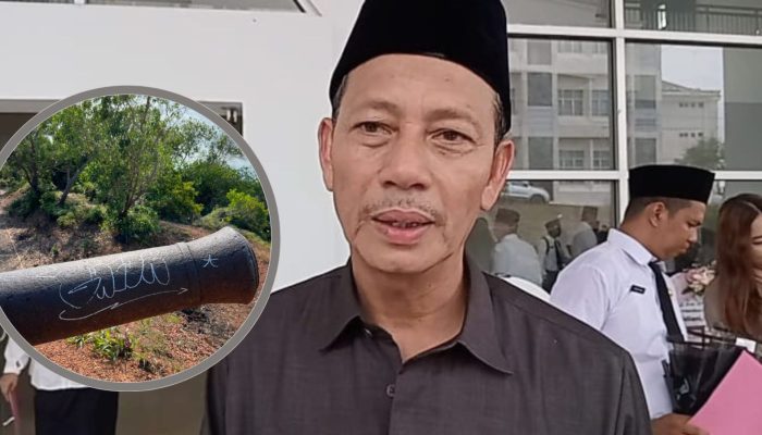 Disbudpar Tanjungpinang Akan Telusuri Aksi Vandalisme Meriam Tua di Penyengat