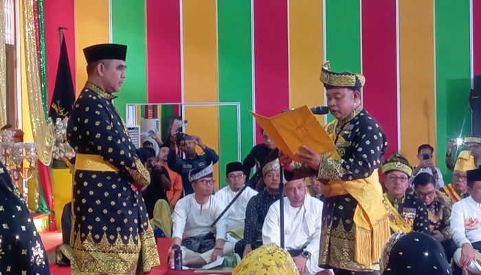 LAM Kepri Anugerahi Gelar Dato Seri Diwangsa Wira Perdana Untuk Ketua MPR RI Ahmad Muzani 