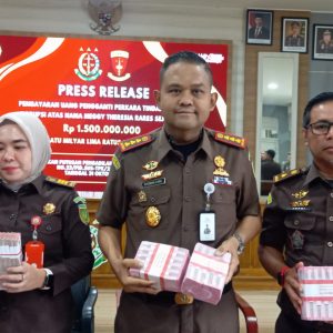 Kejari Tanjungpinang Eksekusi UP Rp1,5 Miliar dari Mantan Direktur Umum TVRI
