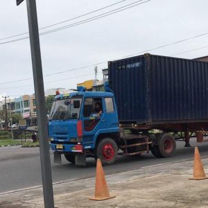 Satlantas Polresta Tanjungpinang Dorong Ada Perda Atur Jam Operasional Truk Kontainer