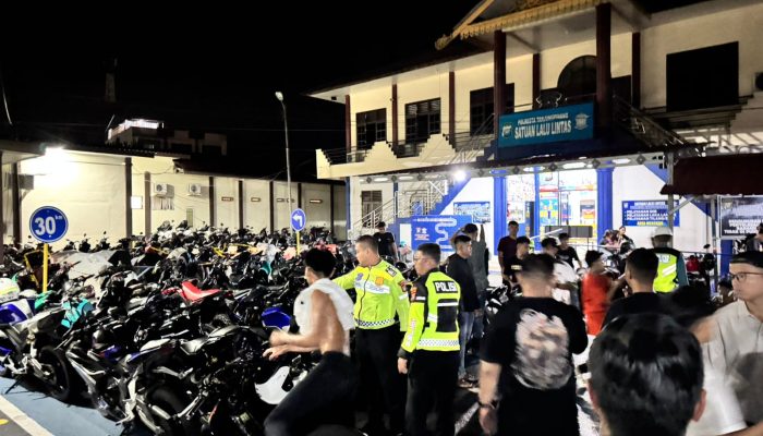 Operasi Zebra Seligi 2025, Patroli Gabungan Amankan 32 Kendaraan Diduga Terlibat Balap Liar