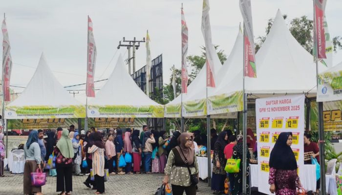Warga Tanjungpinang Antusias Belanja di GPM, Harga Pangan Lebih Murah Dari Pasar