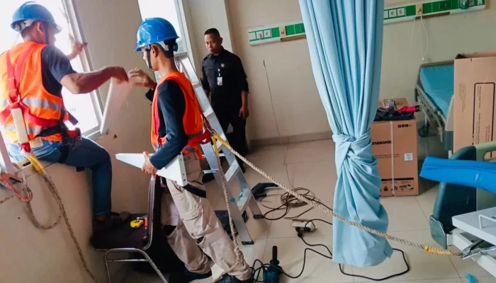 RSUD RAT Tanjungpinang Pasang AC Split Baru untuk Pendingin Ruangan