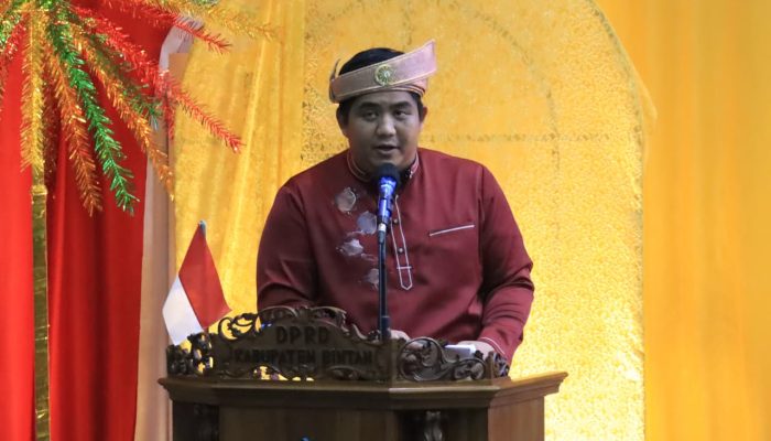 Rapat Paripurna Hari Jadi Ke-77 Kabupaten Bintan, Bupati Roby Paparkan Capaian Pembangunan di Bintan