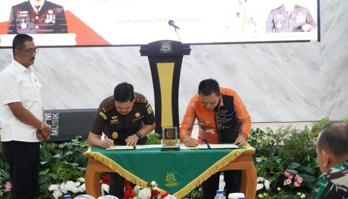 Jelang Penerapan KUHP Nasional 2026, Kejati dan Pemprov Kepri Teken MoU Pelaksanaan Pidana Kerja Sosial