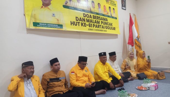 DPD II Partai Golkar Tanjungpinang Gelar Doa Bersama Untuk Korban Bencana di Sumatera