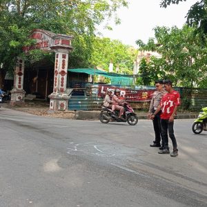 Lori Tabrak Motor di Simpang Bintan Center Tanjungpinang, Pengendara Motor Tewas di Tempat
