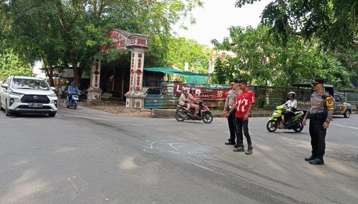 Lori Tabrak Motor di Simpang Bintan Center Tanjungpinang, Pengendara Motor Tewas di Tempat