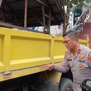 Laka Maut di Simpang Bincen Tanjungpinang, Pengemudi Lori Masih Dikenakan Wajib Lapor