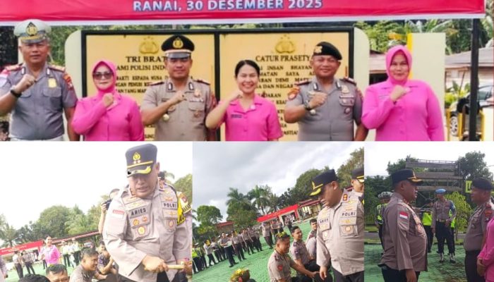 Awal Januari 2026, Puluhan Personel Polres Natuna Resmi Naik Pangkat