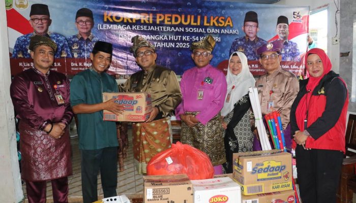 HUT Korpri ke-54, Walikota Lakukan Baksos di LKSA Panti Asuhan