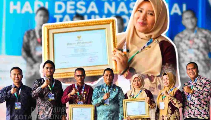 Kelurahan Bukit Cermin Tanjungpinang Terima Penghargaan Kelurahan Award Tingkat Nasional