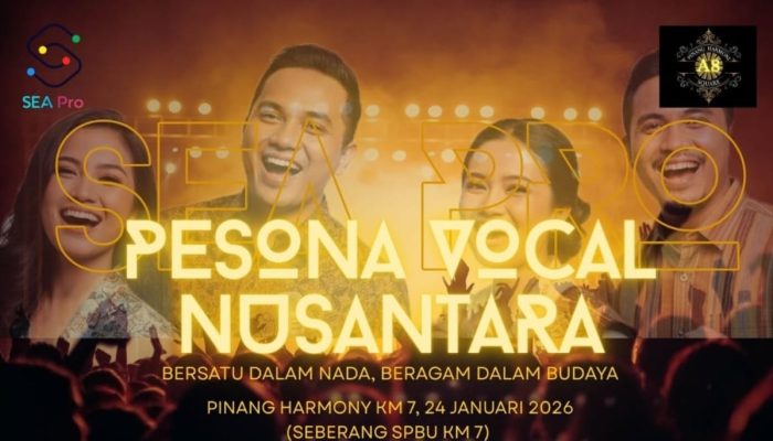 Asah Talenta Menyanyi, SEAPro Akan Gelar Pesona Vocal Nusantara di Tanjungpinang
