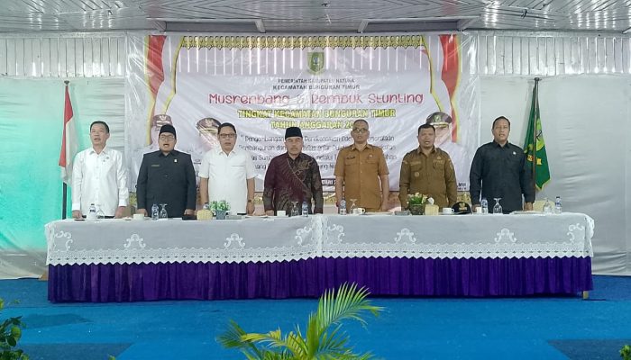 Pembangunan Kantor Lurah Batu Hitam Prioritas Utama di Musrenbang Kecamatan Bunguran Timur 2026