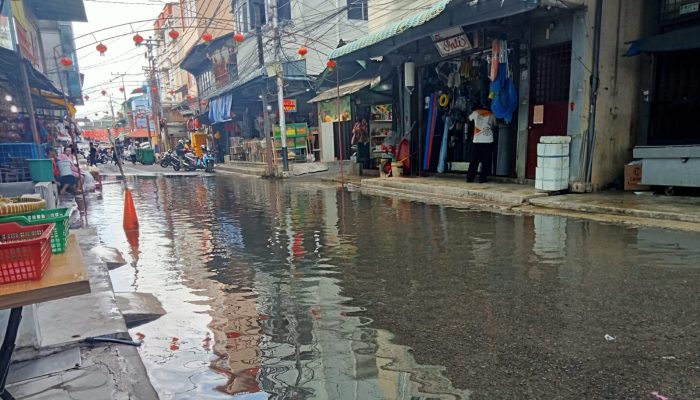 Banjir Rob Kembali Melanda Sejumlah Wilayah di Tanjungpinang