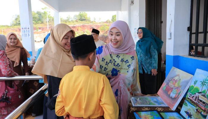 Beri Motivasi dan Tinjau Fasilitas Sekolah, TP PKK Bintan Kunjungi SLB Bintan Timur