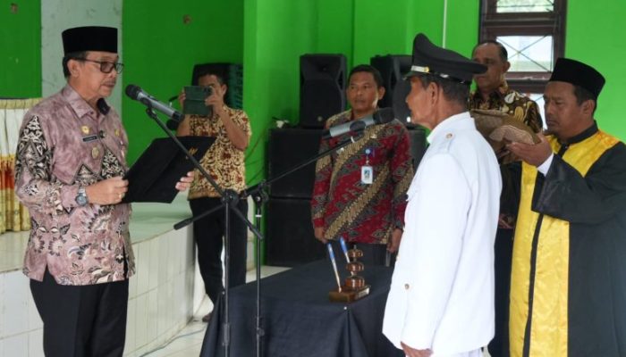Kades Cemaga Natuna Dilantik dan Diperpanjang Jabatan Hingga Januari 2028