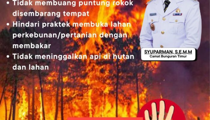 Januari 2026, Tiga Lokasi Lahan Terbakar di Kecamatan Bunguran Timur Natuna  