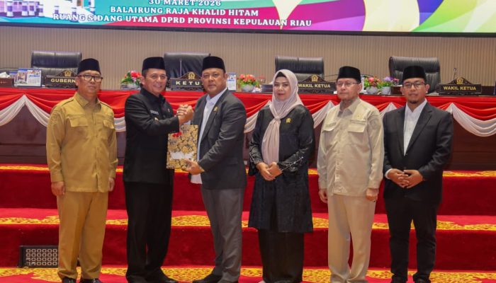 Nota Pengantar LKPJ Pemprov Kepri 2025, Realisasi Belanja Daerah Rp3,7 Triliun 