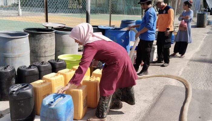 Maret 2026, BPBD Tanjungpinang Telah Salurkan 44 Ton Air Bersih Untuk Warga Terdampak Kekeringan