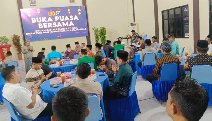 Ramadan 1447 H, Polres Natuna Buka Puasa Bersama Ormas, Insan Pers dan Mahasiswa