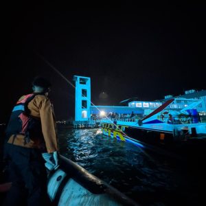 Seorang Penumpang Speed Boat Karunia Jaya Terjatuh di Perairan Coastal Area Karimun