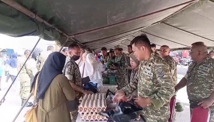 Bazar Ramadan TNI Digelar Serentak,  Paket Sembako Murah Hanya Rp10 Ribu