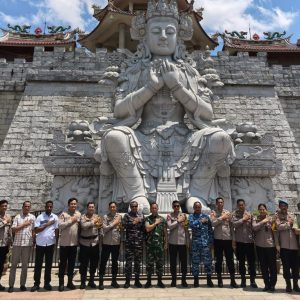 Kapolresta Tanjungpinang Ikuti Anev Sitkamtibmas dan Monitoring Pelayanan Idul Fitri 1447 H