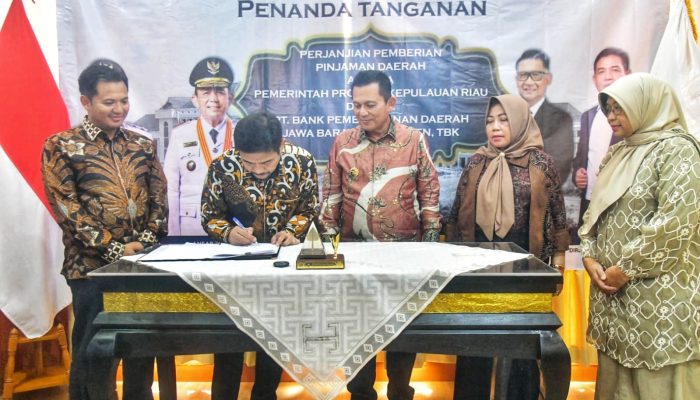Pemprov Kepri Teken Perjanjian Pinjaman Daerah dengan Bank BJB