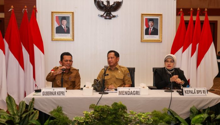 Pertumbuhan Ekonomi, Mendagri: Hampir Seluruh Kabupaten Kota di Kepri Diatas Angka Nasional