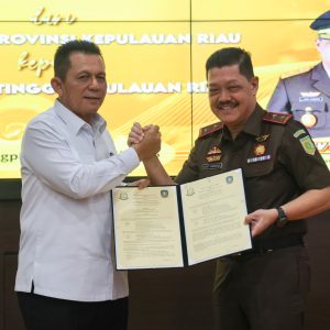 Pemprov Kepri Hibah Lahan 2000 Meter Persegi di Natuna Kepada Kejati Kepri