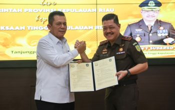 Pemprov Kepri Hibah Lahan 2000 Meter Persegi di Natuna Kepada Kejati Kepri