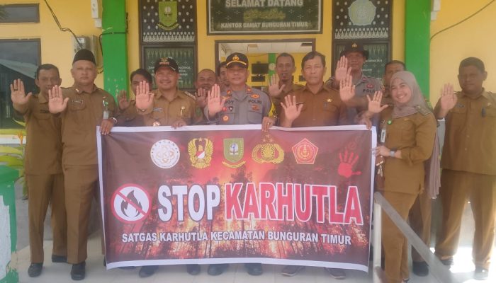 Satgas Karhutla Bunguran Timur Natuna Dibentuk, Perkuat Koordinasi Lintas Sektor 