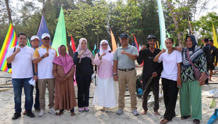 Wabup Bintan Deby Maryanti Buka Jong Race Festival Tahun 2026 di Parairan Lagoi Bay 