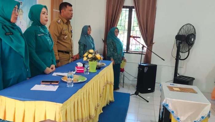 TP PKK Bunguran Timur Lantik Enam Ketua PKK Kelurahan dan Desa