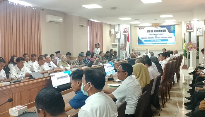 Perkuat Pencegahan Korupsi di Perbatasan, KPK Gelar Rakor Bersama Pemkab Natuna