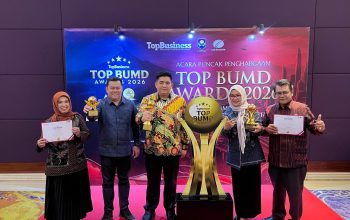 Bupati Roby Bersama BPR Bintan Sabet Tiga Penghargaan TOP BUMD Awards 2026