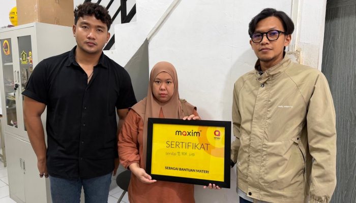 Maxim Berikan Santunan Lebih Dari Rp72 Juta bagi Pengemudi dan Penumpang di Batam