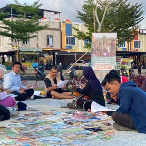 TBM Menur 47 Tanjungpinang Gelar Pekan Membaca dan Lapak Buku di Jalan Bandara