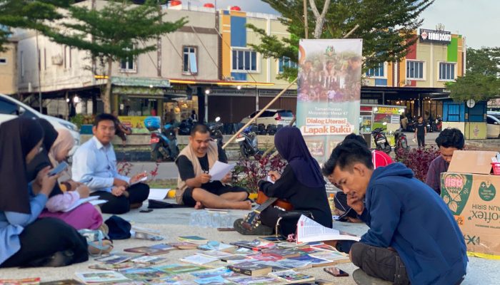 TBM Menur 47 Tanjungpinang Gelar Pekan Membaca dan Lapak Buku di Jalan Bandara