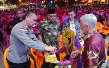 HUT Ke-311 Kelenteng Nguan Thiang Sian Tih, Polsek Tanjungpinang Kota Kerahkan 18 Personel 