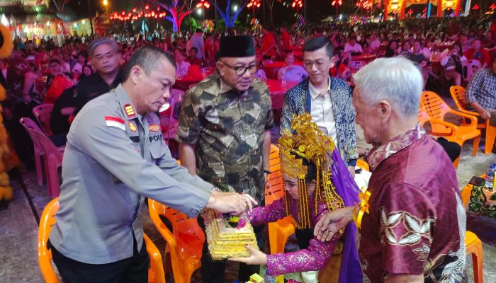 HUT Ke-311 Kelenteng Nguan Thiang Sian Tih, Polsek Tanjungpinang Kota Kerahkan 18 Personel 