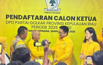 Pendaftaran Ditutup, Ade Angga Calon Tunggal Ketua Golkar Kepri