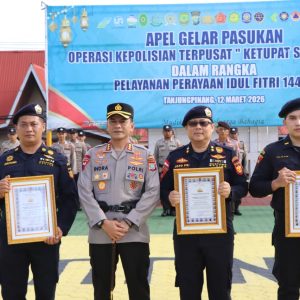Pengungkapan Kasus Narkotika 2,7 Kg, Kapolresta Beri Penghargaan BC Tanjungpinang