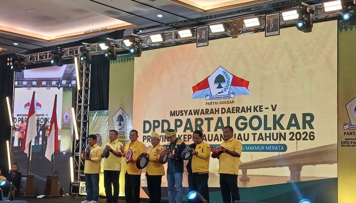 Buka Musda Ke-V Golkar Kepri, Sekjen DPP Tekankan Konsolidasi Dan Solidaritas 