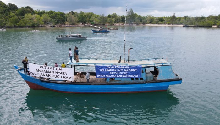 Ancam Ekosistem Laut, Masyarakat Bintan Pesisir Tolak PSN Kawasan Industri Pulau Poto
