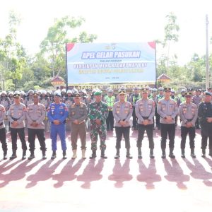 Apel Gelar Pasukan May Day 2026, Polres Bintan Siagakan Sabuk Kamtibmas 
